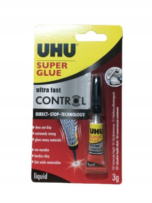 Klej Uhu Super Glue Ultra Fast Control 3 g