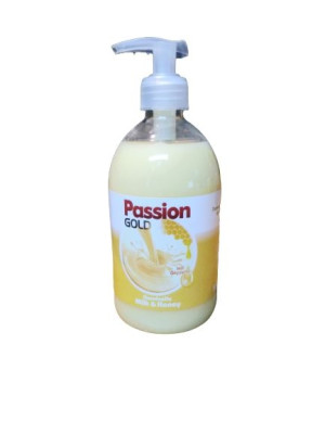 Mydło w płynie Passion Gold 500ml Mleko i miód