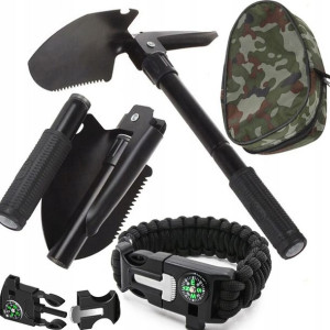 Saperka Survivalowa Wielofunkcyjna + Bransoletka