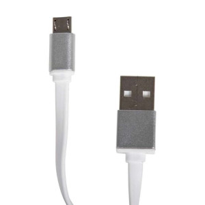 Kabel USB /micro 1m biały Plug&Play PP-MICRO-W W.P.C.