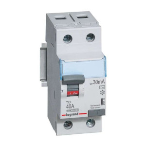 Wyłącznik różnicowoprądowy Legrand 411510 2P 40A 0,03A typ AC P302 TX3