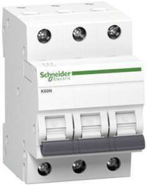 Wyłącznik nadprądowy Schneider Acti 9 A9K02316 3P C 16A 6kA AC K60N