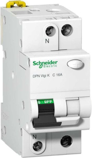 Wyłącznik różnicowo-nadprądowy Schneider Acti 9 6 2P 16A
