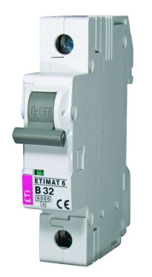 Wyłącznik nadprądowy ETI-Polam Asti-Etimat 6 002111516 1P B 16A 6kA AC