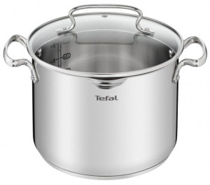 Tefal Duetto garnek 22cm szklana pokrywka 6L