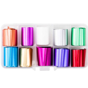 Folie transferowe glass 10 sztuk po 100 cm Nr 1