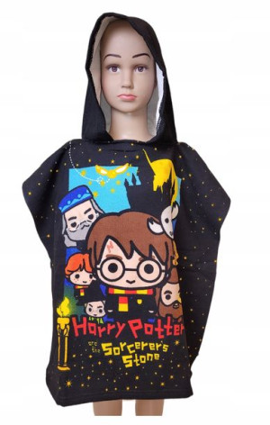 HARRY POTTER Ręcznik kąpielowy z kapturem PONCHO