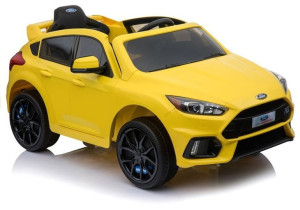 Auto na akumulator Ford Focus RS Żółte Duże miękkie koła EVA, Amortyzatory