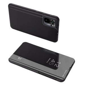 Clear View Case Futerał Etui Z Klapką Xiaomi Poco X4 Nfc 5g Czarny