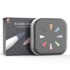 Zestaw 8x Nakładki Na Końcówkę Rysika Do Apple Pencil 2/1 Różne Kolory