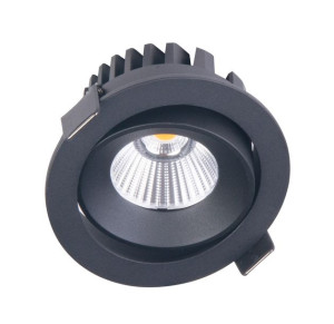 Maxlight H0095 Oprawa Wpustowa Cyklop Czarna Ip65