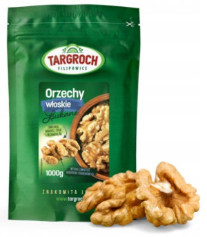 Orzechy włoskie łuskane połówki Targroch 500g