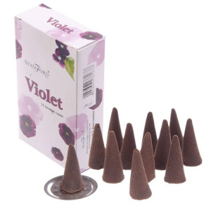 Kadzidełko stożkowe Stamford - Violet