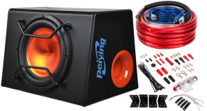 Aktywna Skrzynia Tuba Subwoofer 1000w +grube Kable