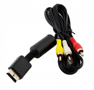 Psp28 Kabel Av 3x Chinch Do Konsoli Ps2 Ps3 Psx