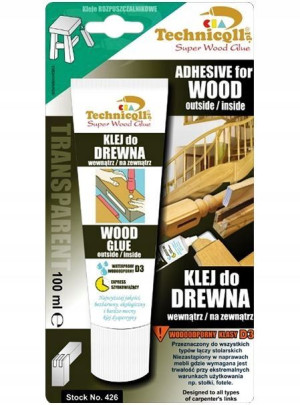 Bardzo Mocny Wodoodporny Klej Do Drewna