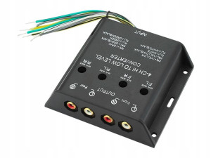 Konwerter Separujący Audio High-low Rca 4 Kanały