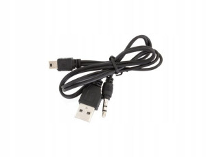 Przejściówka Mini Usb Na Usb Jack 3.5mm 50cm