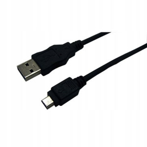 Kabel Mini-usb Wtyk - Usb Wtyk Do Nawigacji Czarny