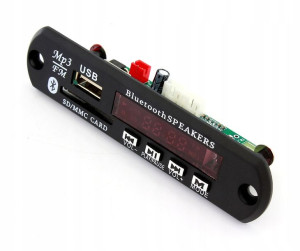 Moduł Audio Samochodowy Bt/mp3/usb/aux/micro Sd