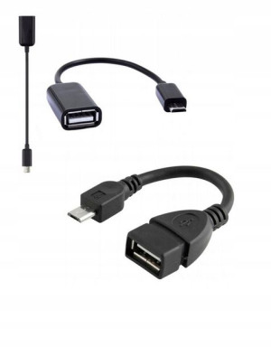 Kabel Otg, Micro Usb > Usb Adapter Przejściówka