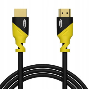 Kabel Przewód Adapter Hdmi-hdmi Yellow 5m 4k