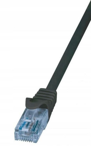 Patchcord LogiLink CP3053U Cat.6A U/UTP 2m czarny