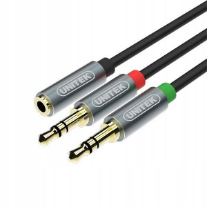 Kabel Adapter 2 x Mini Jack 3,5 mm Audio Mini