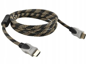 Kabel Przewód Przyłącze Hdmi-hdmi 2.0 3m Pleciony