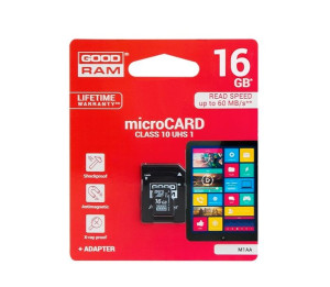 Karta Pamięci Good Ram Micro Sdhc +ad Sd Cl10 16gb