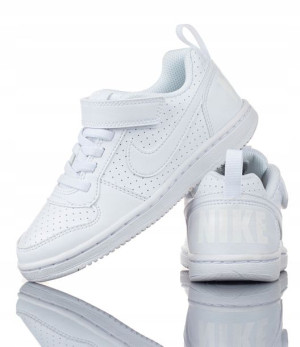 Buty Dziecięce Nike Court Borough Białe New R-33