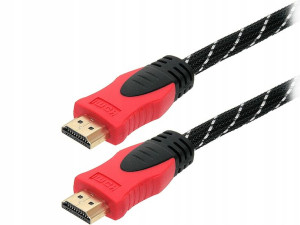 Kabel Hdmi-hdmi Red 3m Full Hd 3d Blow 92-056