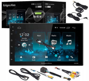 Radio samochodowe Kruger&Matz 2DIN ANDROID GPS