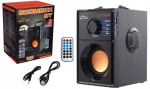 Boombox Media Tech Mt3145 Bluetooth Usb Subwoofer