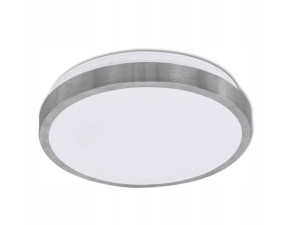 Solen D34 plafon 2-punktowy E27/IP44 srebrny