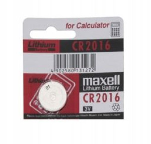Bateria Litowa Cr2016 3v Do Kalkulatora Zegarka