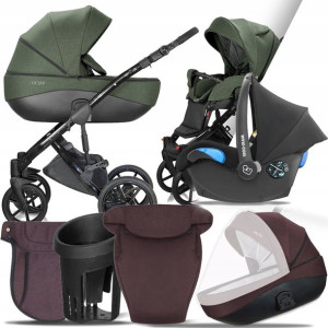 Wózek Milu Kids 3w1 Bacio 17 I + Maxi-cosi Citi