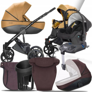 Wózek Milu Kids 4w1 Bacio 18 I Kite Baza Isofix