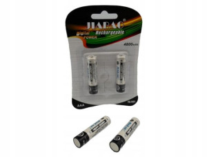 2x Akumulator Ni-mh R3 Aaa 4800mah Ładowalny