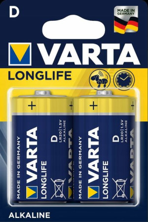 Baterie LR20 R20 MN1300 1,5V alkaliczne VARTA LONG