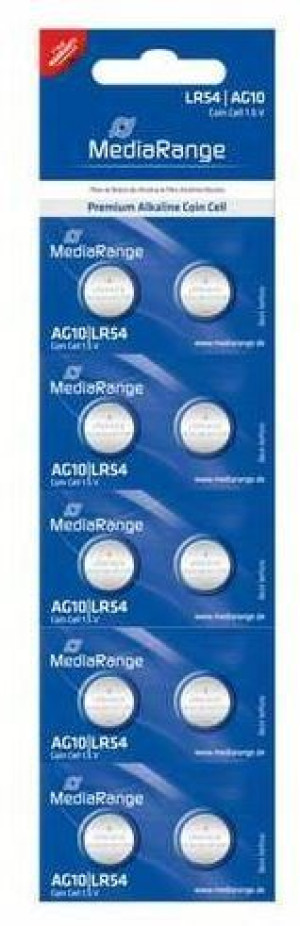 Baterie alkaliczne MediaRange AG10 1.5V LR54 -1szt
