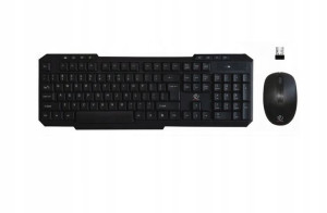 Zestaw Mysz + Klawiatura Usb Wireless Gaming Komp