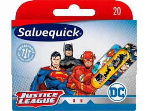 Plastry opatrunkowe dla dzieci Superbohater Justice League Superman 20 szt.