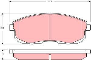 Klocki Hamulcowe Nissan 200sx (s13) 1.8 88-95
