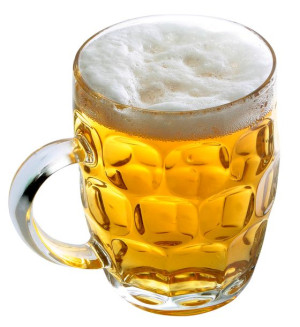 Kufel Szklanka Do Piwa 550 Ml Grube Szkło Na Mecz