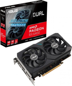 Karta graficzna ASUS Radeon RX 6400 DUAL 4GB DP HD