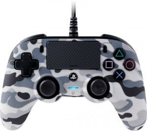 NACON PS4 Pad przewodowy Compact camo szary