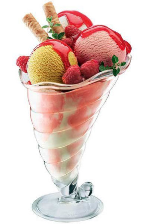 Pucharki do LODÓW Deserów ICE-CREAM 320ml