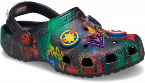 Dziecięce Klapki Chodaki Crocs Marvel Clog 33-34