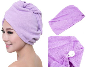 Ręcznik Do Włosów Turban Z Mikrofibry Na Głowę